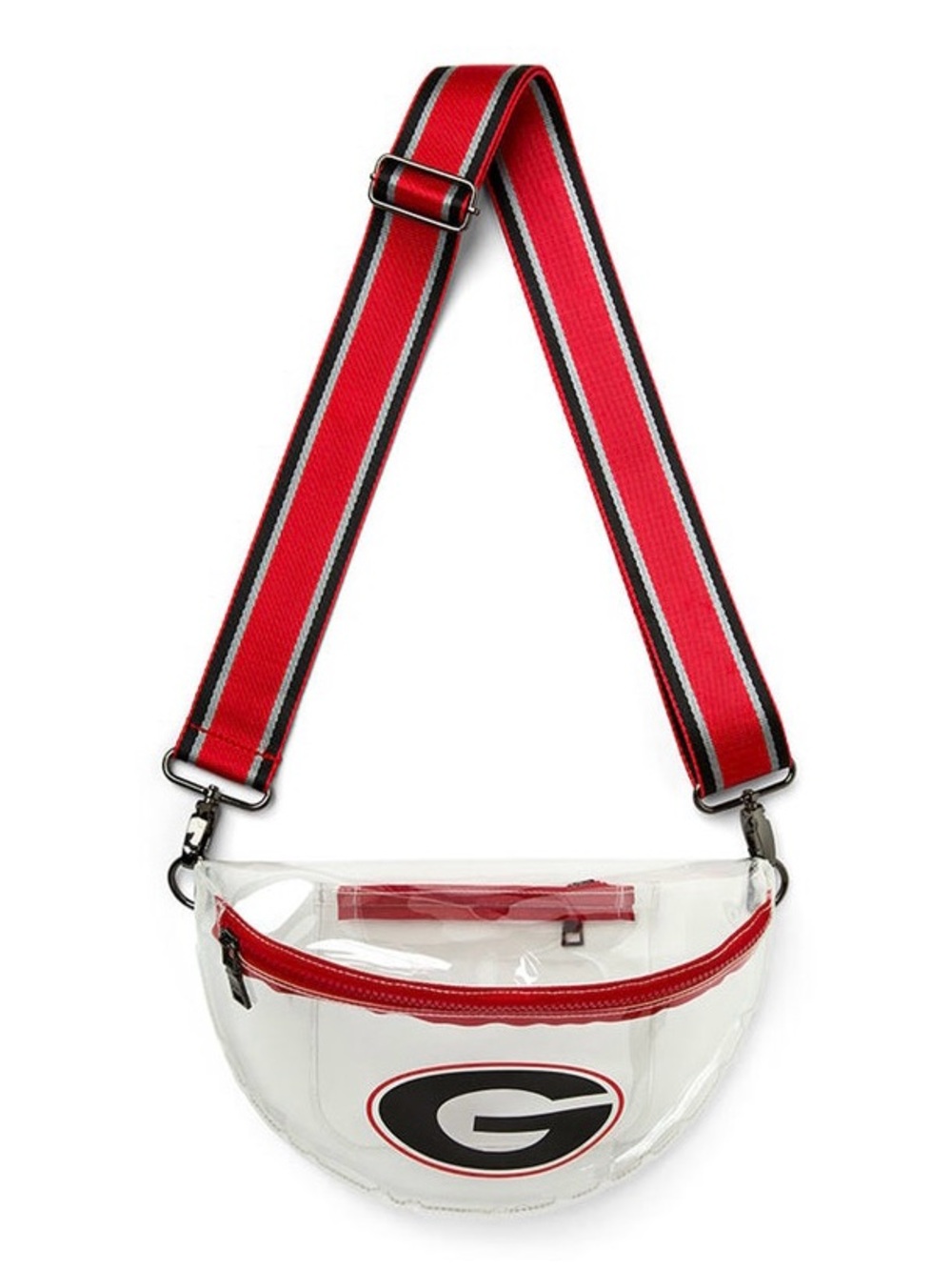 NWT Think Royln x University of Georgia Clear Stadium Bag - Crossbody - UGA